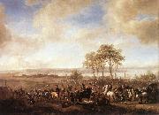 WOUWERMAN, Philips The Horse Fair  yuer6 oil painting on canvas